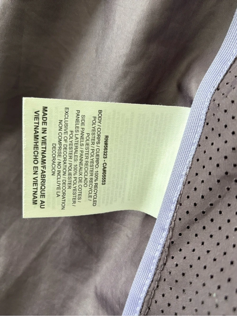 Nike Women's Lavender & Plum Lightweight Windbreaker Jacket